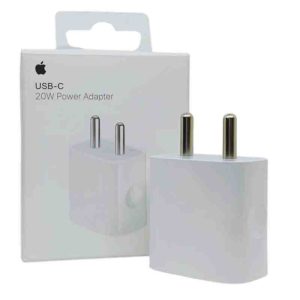 Apple 20W USB-C Power Adapter – Fast Charging for iPhone, iPad & AirPods