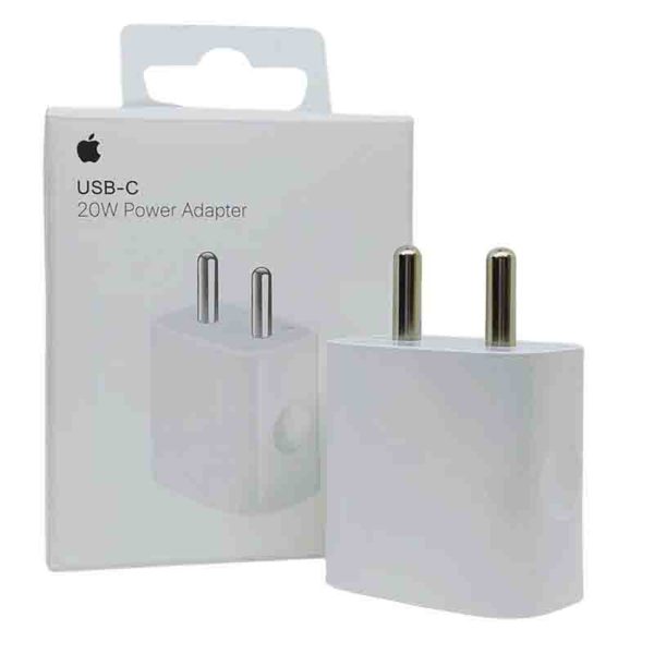 Apple 20W USB-C Power Adapter – Fast Charging for iPhone, iPad & AirPods