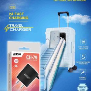 CH 79 Micro USB Portable Charger – 2A Output, Fast Charging, Over-Temperature & Overcharge Protection