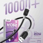 KC 62 Micro USB Cable 20W Fast Charging Cable Length 1000 MM