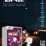 KM 4DC 4-in-1 Multi-Cable – 17W Fast Charging, 3.1A Output, Multi-Port, Full Safety Protection