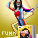 KM 550H Funk Wireless Headphones – 16-Hour Playtime, FM TF AUX, Voice Assistant, Dual Pairing, Super Bass, Type-C Charging