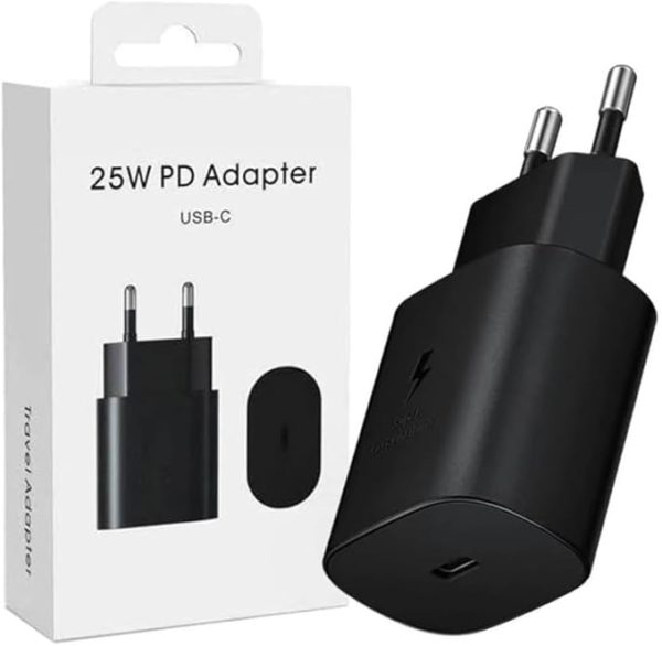 Samsung 25W USB-C PD Adapter – Super Fast Charging, PPS Support, Compatible with Galaxy & More