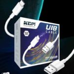 U18 USB Type-C 18W Cable – 1000MM Fast Charging, Quick Transmission, Anti-Knock PVC (White)