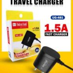 United Gold Travel Charger 1.5A Fast Charger Jio Compatible