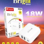 United Gold Dual USB Charger 18W Bright Series Pack of 100