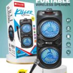 United Gold Killer Series 30W Portable Bluetooth Speaker – USB Host, TF Card, FM Radio, AUX Input (Pack of 8)