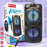 United Gold 30W Portable Bluetooth Speaker with Mic – USB Host, TF Card, FM Radio, AUX Input (Pack of 8)